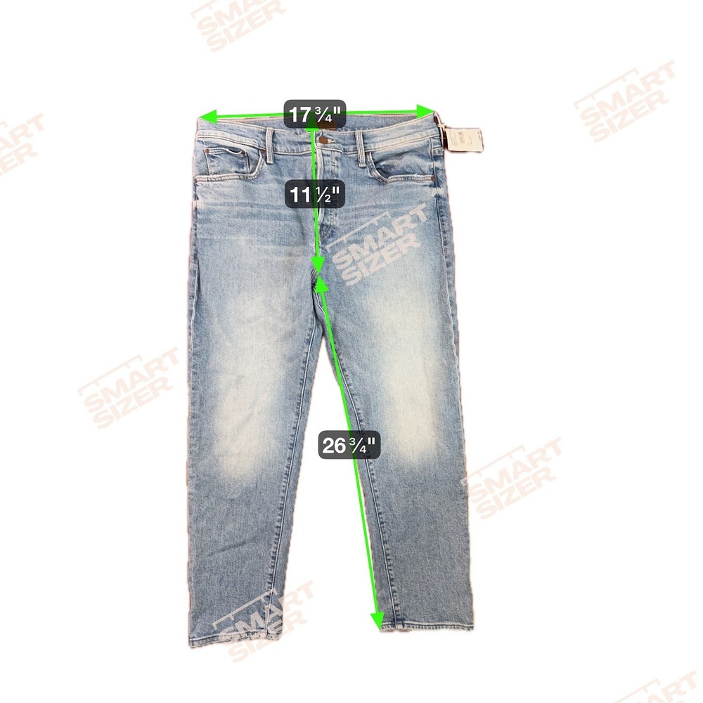 MOTHER Denim The Scrapper Ankle Jean in Camera Obscura Size 32 NEW - Picture 4 of 7